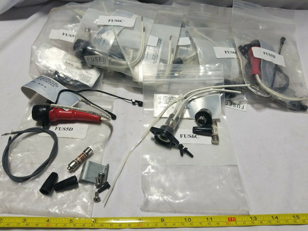 Lot of 10 Limitron Fuse Holder, 7 pcs- LBF3-4985, 3 pcs LBF3-5576, SKBAWA-B035