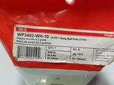 10 pcs - Legrand WP3402-WH, Gang, 2-Port Wall Plate, SKBAWA-B012
