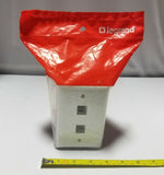 10 pcs - Legrand WP3402-WH, Gang, 2-Port Wall Plate, SKBAWA-B012