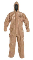 1pc DuPont Tychem CPF Hooded Chemical Resistant Coveralls, SKBAWA-000