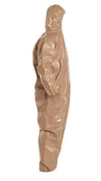 1pc DuPont Tychem CPF Hooded Chemical Resistant Coveralls, SKBAWA-000