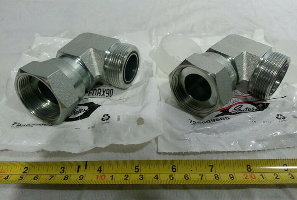 2pcs Gates G60724-2020, Mega crimp adapter fittings 20MFF0R-20FF0RX SKBAWA-b539