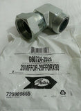 2pcs Gates G60724-2020, Mega crimp adapter fittings 20MFF0R-20FF0RX SKBAWA-b539