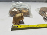15pcs, Boshart, Bronze Elbow, 90° - 3/8" FPT, SKBAWA-b060