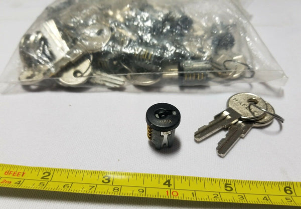 20 Pcs, Hafele 2-Key, Lock Plug, LP-320-KTO, 119TA, SKBAWA-B016