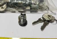 20 Pcs, Hafele 2-Key, Lock Plug, LP-320-KTO, 119TA, SKBAWA-B016