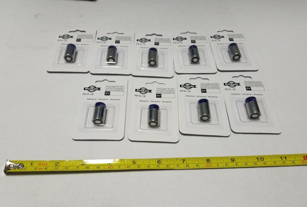 9 pcs, PetSafe, Vinnic, RFA-18-11 Batteries 6 Volts, Alkaline, SKBAWA-B014
