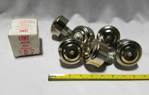 Lot of 6, Lenz Hydraulic, Breather Filter, BF-12, SKBAWA-B012