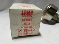 Lot of 6, Lenz Hydraulic, Breather Filter, BF-12, SKBAWA-B012