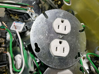 Lot of 43 pcs, IBERVILLE BC54-C-65, Electrical Outlets w/ covers, SKBAWA-nnnn
