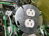 Lot of 43 pcs, IBERVILLE BC54-C-65, Electrical Outlets w/ covers, SKBAWA-nnnn
