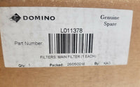 Domino 9000 DPX 500 - 2000,  Main Filter, L011378, 0.3 Microns, SKBAWA-s025