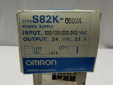 Omron S82K-05024 Power Supply 2.1A 24VDC, 240 VAC,  SKBAWA-B001