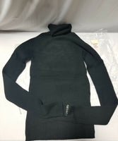 PARASUCO  Ladies TURTLE NECK RIB KNIT SWEATER- BLACK SIZE: M, SKBAWA-s026