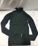 PARASUCO  Ladies TURTLE NECK RIB KNIT SWEATER- BLACK SIZE: M, SKBAWA-s026
