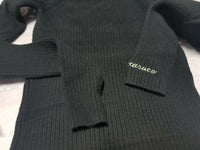 PARASUCO  Ladies TURTLE NECK RIB KNIT SWEATER- BLACK SIZE: M, SKBAWA-s026