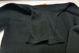 PARASUCO  Ladies TURTLE NECK RIB KNIT SWEATER- BLACK SIZE: M, SKBAWA-s026
