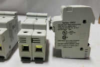 Lot of 3, Bussmann Fuse Holder, CHCC2D, 30A, 600V, SKBAWA-B013