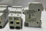 Lot of 3, Bussmann Fuse Holder, CHCC2D, 30A, 600V, SKBAWA-B013