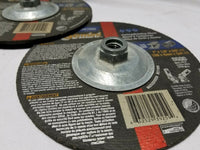Lot of 5, Norton Gemini, Grinding Wheel, 7" × 1/8" × 5/8"-11, SKBAWA-nnnn