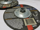 Lot of 5, Norton Gemini, Grinding Wheel, 7" × 1/8" × 5/8"-11, SKBAWA-nnnn