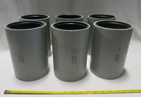 Box of 6, ETCO E-LOC Couplings, EL-400-8, CPLG, 4.5" OD × 8", SKBAWA-000