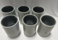 Box of 6, ETCO E-LOC Couplings, EL-400-8, CPLG, 4.5" OD × 8", SKBAWA-000