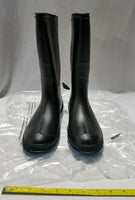 Women's size 9, Black & Blue, Rubber Boots, 089-9604-0, SKBAWA-s025