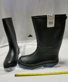 Women's size 9, Black & Blue, Rubber Boots, 089-9604-0, SKBAWA-s025