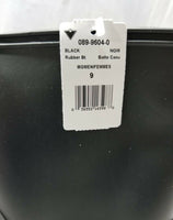Women's size 9, Black & Blue, Rubber Boots, 089-9604-0, SKBAWA-s025