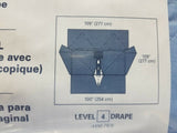 Lot of 4, Medline Proxima, LAVH Drape, Champ CVAL, DYNJP9103, SKBAWA-000