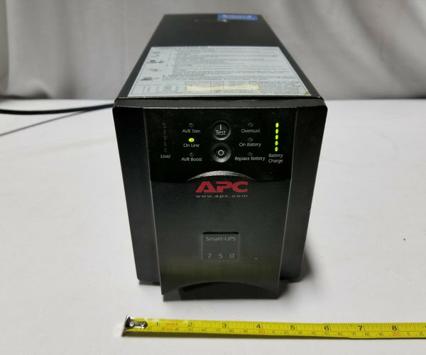 APC, SUA750 SMART-UPS, 500W Tower Power Backup UPS, AS090242865, SKBAWA-000