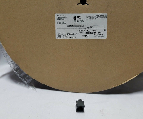 300 Pcs, Tyco 6/4 INV. MOD Jack Conn, 1002744441, 1-338086-7, SKBAWA-B019