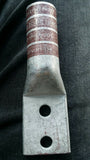 1 Burndy YA34-2TC38 Compression Lug, 2Hole 3/8", Long Barrel, 500MCM Skbawa-b501