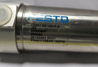 FESTO, DSNU-50-100-P-A-S2, Cylinder 26665897, 10 Bar, BN41, SKBAWA-B060