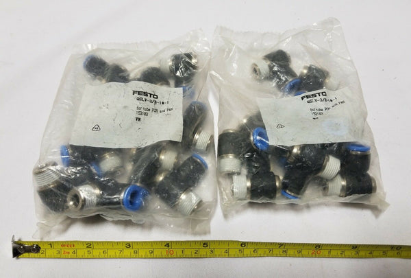 20 Pcs, Festo, QSLV-3/8-10-I, Tube Pun & PAN, 153103, SKBAWA-b506