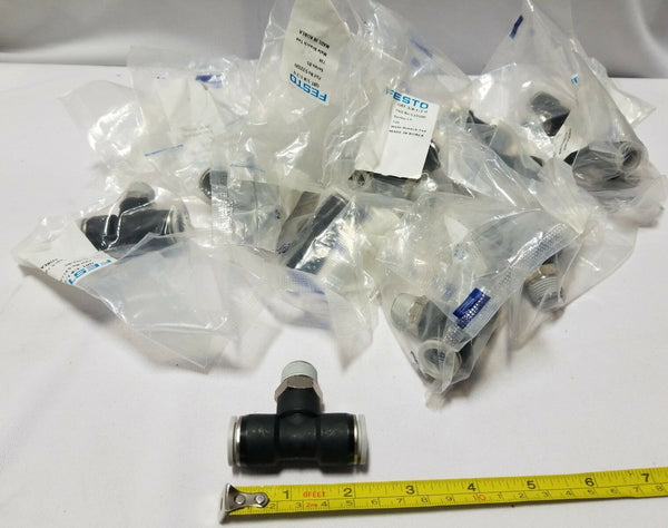 15 Pcs, Festo QBT-3/8-1/2-U, 533320, Male Branch Tee, B5, SKBAWA-b535