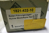 STAR 1821-432-10, Runner Block/Roller Rail, Linear Carrier, 45mm, SKBAWA-B548
