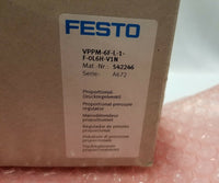 FESTO, VPPM-6F-L-1-F-0L6H-V1N, Prop-Pressure Regulator, 542246, SKBAWA-B049