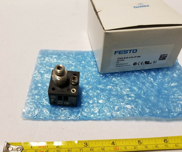 Festo Drucksensor SPAB B2R G18 2P M8 ( 553146 Festo Drucksensor SPAB B2R G18 2P M8 ( 553146