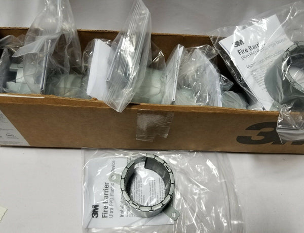 Box of 10, 3M, Fire Barrier, Ultra Plastic Pipe Device, 2 in, SKBAWA-B065