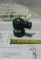 Lot of 3 (three) Festo 161208, PEV-1/4A-WD, Angled Plug Socket, SKBAWA-b535