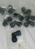 Lot of 9 (nine) Festo CQL-18, 177693, Push in L Connector, SKBAWA-b535