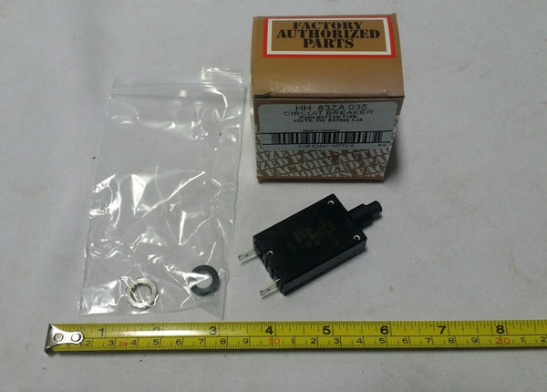 Carrier, Genuine OEM CIRCUIT BREAKER,  HH83ZA035 3.2A, Push Type, SKBAWA-B017