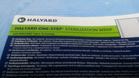 480pcs, Halyard, 12715 (15x15") One-Step, H100, Sterilization Wrap, SKBAWA-s037