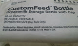 Box of 100, Similac, CustomFeed, 60 ml, Breast Milk Storage Bottle, SKBAWA-000