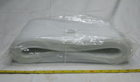 6" White Stiff Crinoline, Horsehair Fabric Braid,36YD, AD22L-6-01PC, SKBAWA-b083