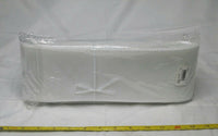 4" White Stiff Crinoline, Horsehair Fabric Braid,36YD, AD22L-4-01PC, SKBAWA-b083