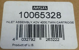 MSA, 10065328, Inlet Assembly for Adv 4000, Facepiece Respirator, skbawa-B026