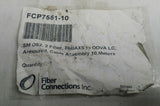 FCP7551-10, SM OS2, 2 fiber, Optic, Armoured, 10 Meter, Cable Assy, Skbawa-b022